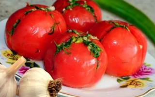 Рецепт Армянчиков из зеленых помидоров