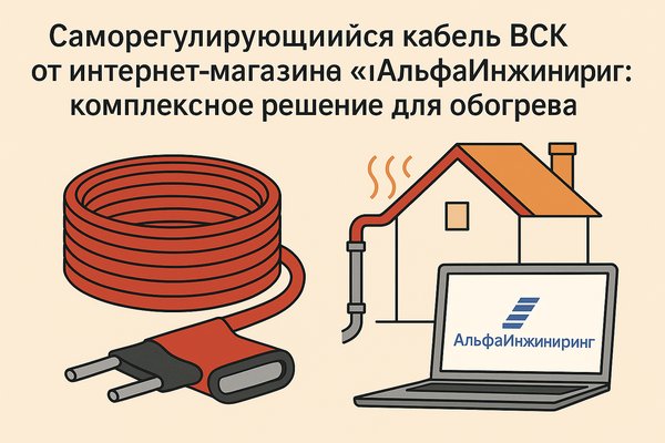 Саморегулирующийся кабель ВСК от интернет-магазина
